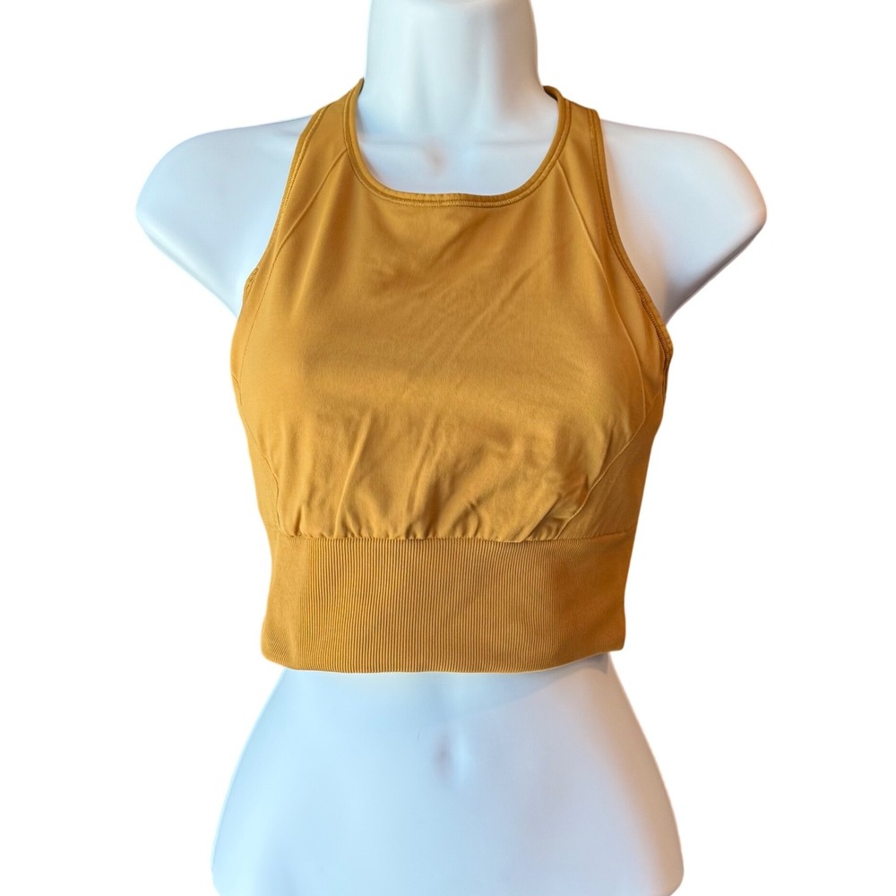 Lululemon Ebb To Train Bra Spiced Bronze Medium Support Size 6‎